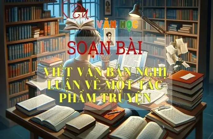 SOẠN BÀI VIẾT BÀI VĂN NGHỊ LUẬN VỀ MỘT TÁC PHẨM TRUYỆN - SÁCH KẾT NỐI TRI THỨC LỚP 11 TẬP 1