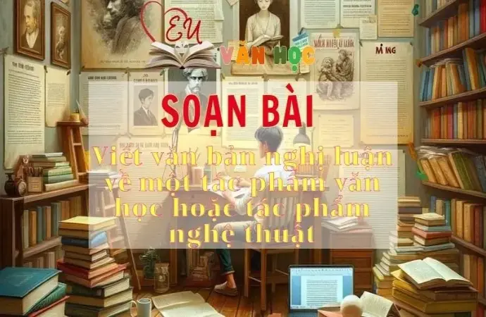 Soạn bài Viết văn bản nghị luận về một tác phẩm văn học (bài thơ) hoặc tác phẩm nghệ thuật (bức tranh, pho tượng) - Sách Chân trời sáng tạo lớp 11