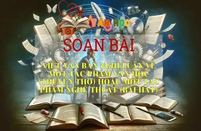 Soạn bài Viết văn bản nghị luận về một tác phẩm văn học (truyện thơ) hoặc một tác phẩm nghệ thuật (bài hát) - Sách Chân trời sáng tạo lớp 11