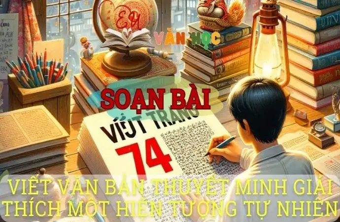 Soạn bài Viết văn bản thuyết minh giải thích một hiện tượng tự nhiên - Ngữ văn 8 tập 1 Cánh diều