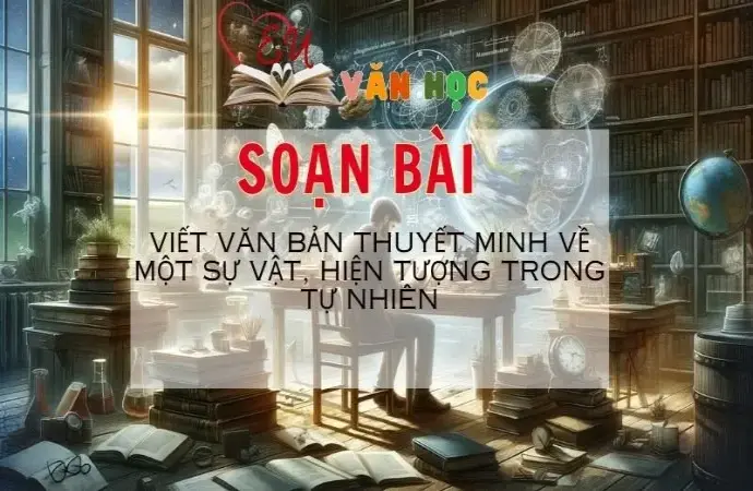 SOẠN VĂN BÀI VIẾT VĂN BẢN THUYẾT MINH VỀ MỘT SỰ VẬT, HIỆN TƯỢNG TRONG ĐỜI SỐNG - SÁCH KẾT NỐI TRI THỨC LỚP 11 TẬP 2