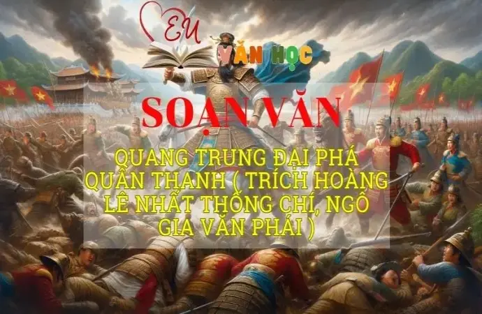 Soạn bài Quang Trung đại phá quân Thanh ( trích Hoàng Lê Nhất Thống Chí, Ngô gia văn phái )- Ngữ văn 8 Kết nối tri thức