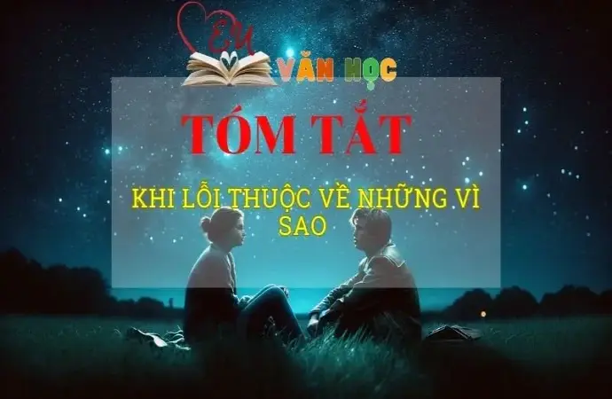 Tóm tắt tác phẩm Khi lỗi thuộc về những vì sao