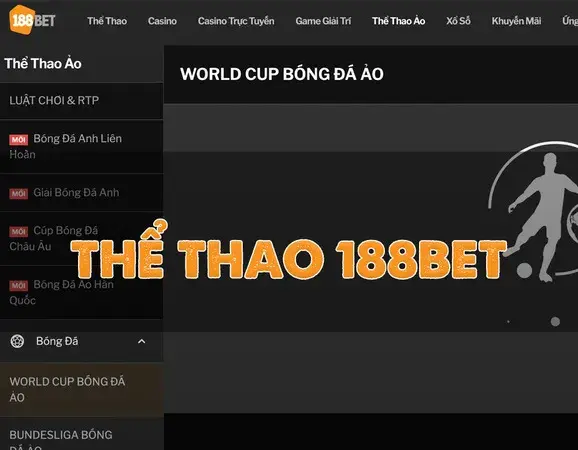 Cá Cược Thể Thao 188Bet Siêu Hấp Dẫn - Tỷ Lệ Cạnh Tranh & Khuyến Mãi Lớn