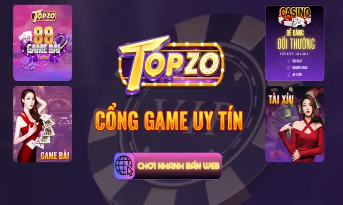 Khám Phá Game Bài Topzo 2024 - Đỉnh Cao Thời Đại