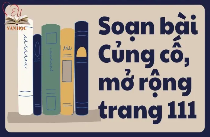 Soạn bài Củng cố, mở rộng trang 111 - Kết nối tri thức Lớp 9