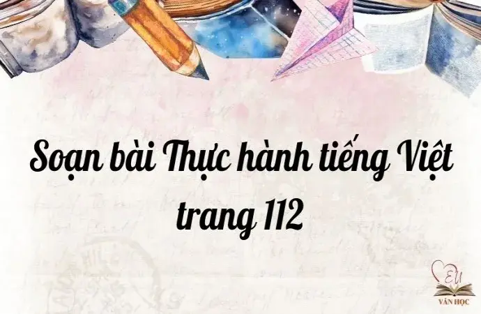 Soạn bài Thực hành tiếng Việt trang 112 - Ngữ văn lớp 12 Chân trời sáng tạo (Tập 1)