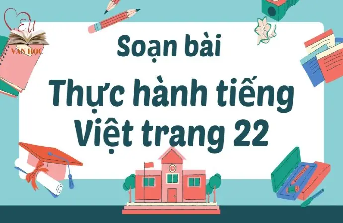 Soạn bài Thực hành tiếng Việt trang 22 - Sách Kết nối tri thức lớp 9