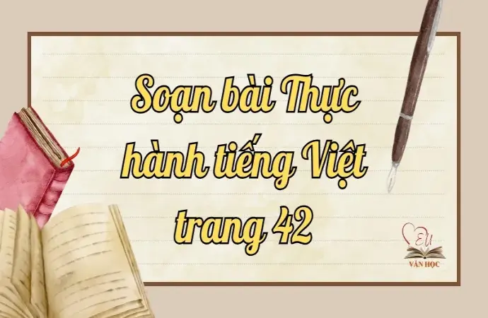 Soạn bài Thực hành tiếng Việt trang 42 - Ngữ văn lớp 12 Chân trời sáng tạo (Tập 2)