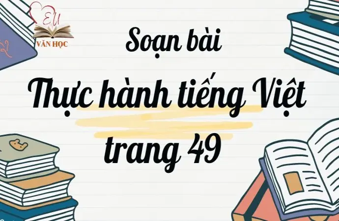 Soạn bài Thực hành tiếng Việt trang 49 - Kết nối tri thức Lớp 9