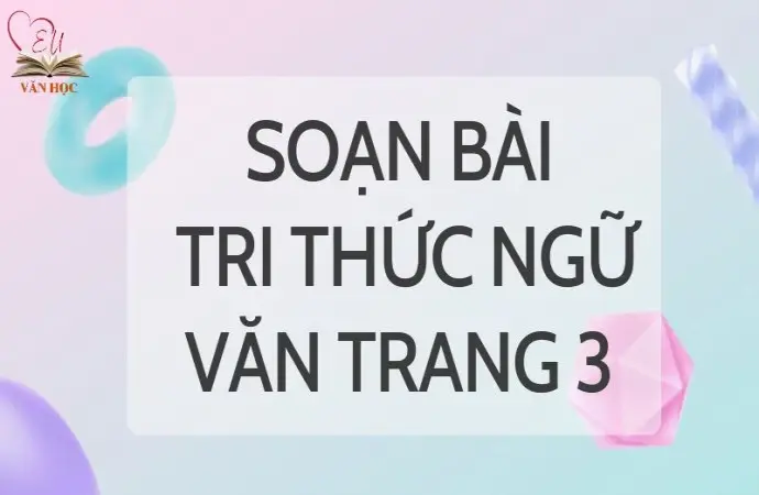 Soạn bài Tri thức Ngữ văn trang 3