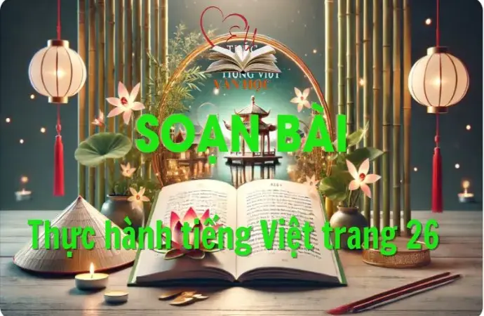 Soạn bài Thực hành tiếng Việt trang 26 - Ngữ văn 12 tập 1 - Kết nối tri thức
