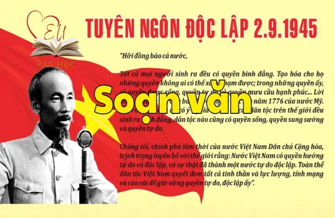 Soạn bài Tuyên ngôn độc lập - Ngữ văn 12 tập 2 - Kết nối tri thức