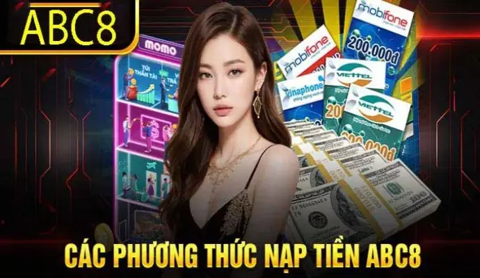 Những ưu đãi khủng khi nạp tiền lần đầu tại ABC8