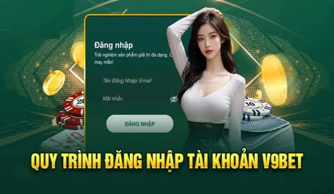 Cách V9Bet đăng nhập chi tiết