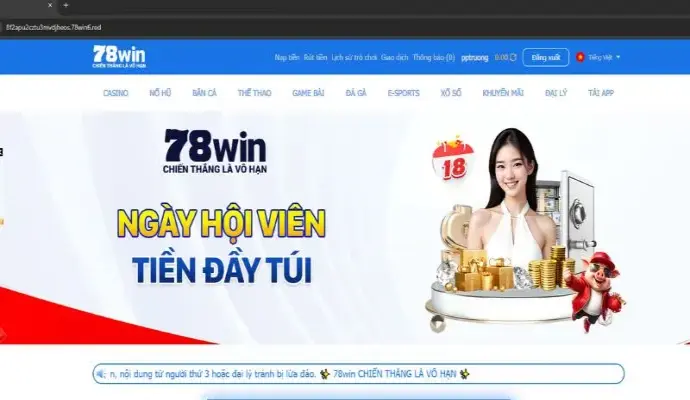 78Win - Điểm Đến Giải Trí Hàng Đầu Cho Tín Đồ Cá Cược Online