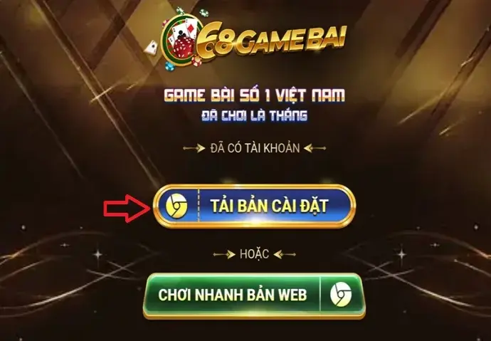 Hướng dẫn tải 68 game bài khi bị chặn, không mất phí 100% 