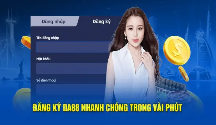 Đăng ký DA88 dễ dàng – Hướng dẫn chi tiết cho người chơi