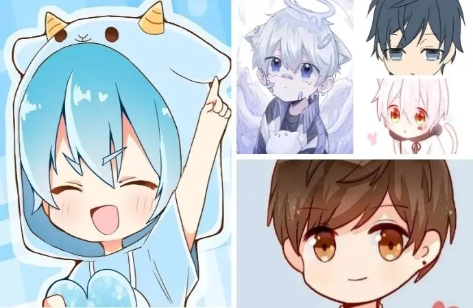 Những hình ảnh anime chibi nam siêu dễ thương cute đáng yêu