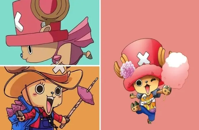 Biểu cảm tinh nghịch và hồn nhiên của Chopper trong ảnh