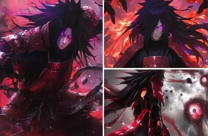 Madara hiện lên như chiến thần với sức mạnh và ý chí sắt đá