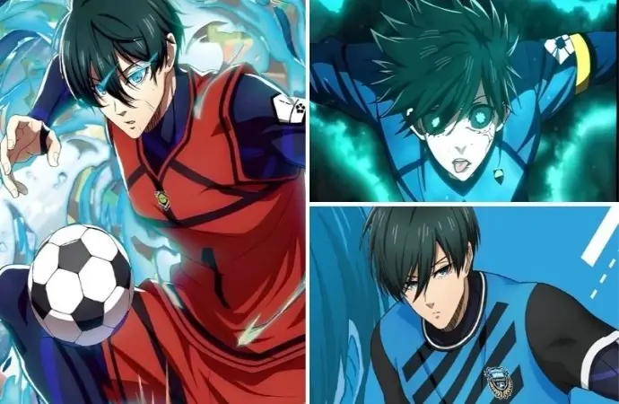 Bộ ảnh Rin Itoshi nổi bật với ánh mắt lạnh lùng và sắc bén