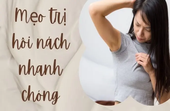 Mẹo trị hôi nách nhanh chóng chỉ với nguyên liệu sẵn có