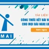 Hoàn thiện bài văn nghị luận xã hội với các dạng kết bài hiệu quả
