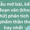 Khám phá những cách mở bài truyện thần thoại hấp dẫn