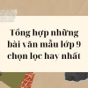 Những Bài Văn Mẫu Lớp 9 Hay Nhất Cho Năm Học 2026