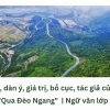 Phân tích "Qua đèo ngang" của Bà Huyện Thanh Quan và giá trị tác phẩm