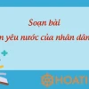 Soạn bài Tinh thần yêu nước của nhân dân ta lớp 8 ngắn gọn, đầy đủ