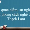 Tổng quan về tác giả Thạch Lam và di sản văn học tinh tế