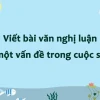 Tuyển chọn bài văn mẫu lớp 7 nghị luận về vấn đề đời sống