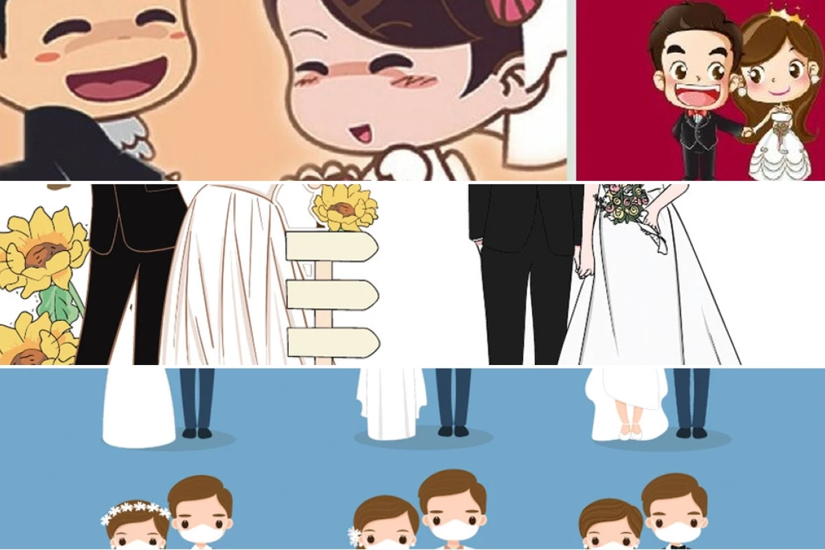 Bí quyết vẽ chibi cô dâu chú rể đám cưới độc đáo nhất năm 2026