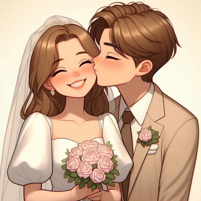 185+ Ảnh Cô Dâu Chú Rể Chibi Cute Ngọt Ngào Đốn Tim 2026