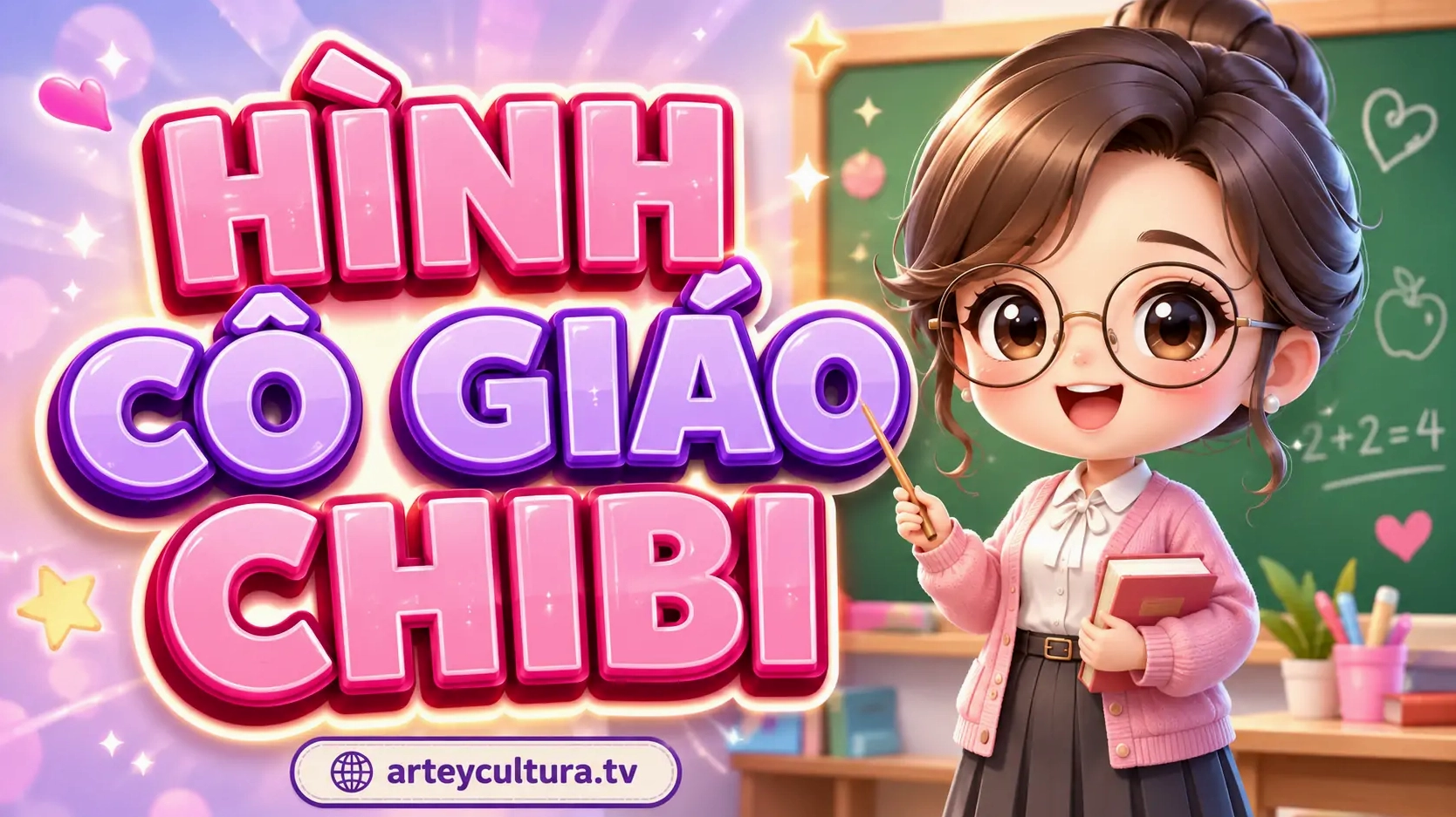 99+ Hình ảnh Chibi cô giáo mặc áo dài siêu dễ thương