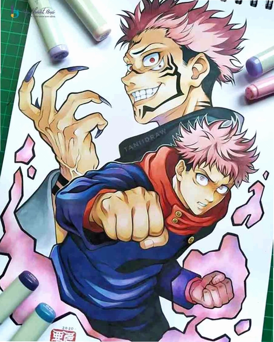 Ảnh anime nam chưa tô màu nhân vật lịch lãm
