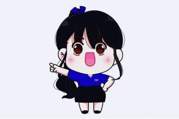 Ảnh Chibi Đoàn Thanh niên nữ dễ thương