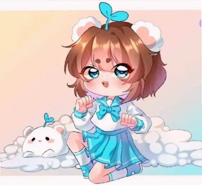 Ảnh mèo Simmy cute Chibi