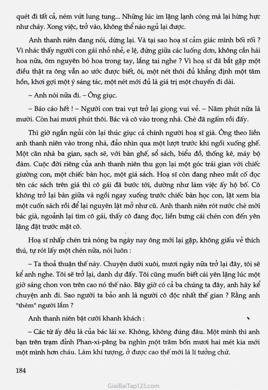 Anh thanh niên làm công tác khí tượng trong "Lặng lẽ Sa Pa"