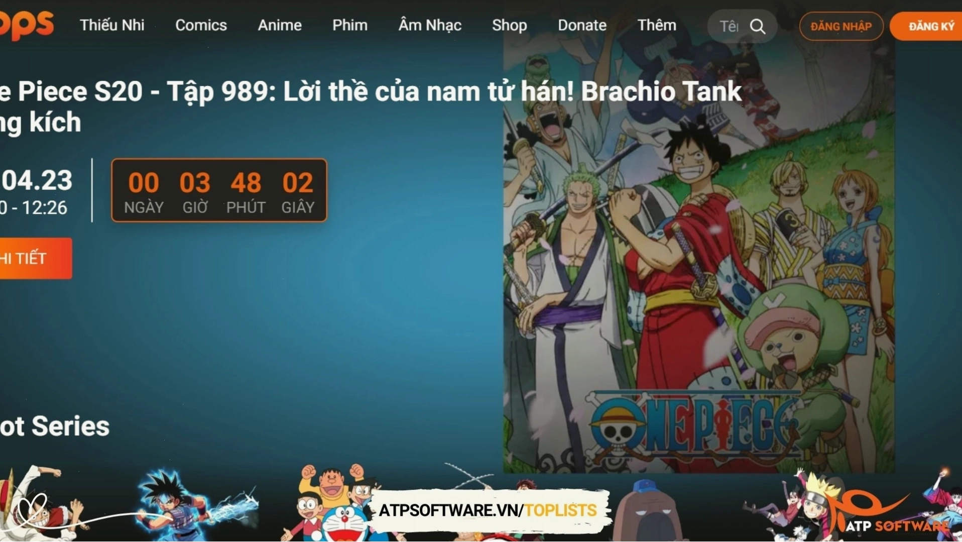 Anime vietsub với chất lượng hình ảnh sắc nét