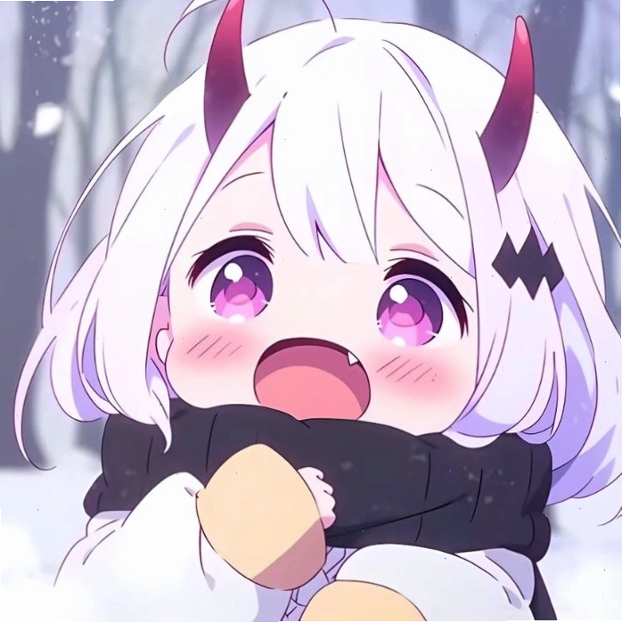 Avatar ác quỷ anime chibi biểu cảm vui nhộn