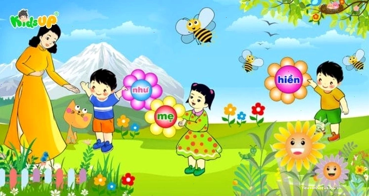 Bài văn mẫu lớp 2 kể về người cô giáo yêu quý, giúp học sinh thể hiện tình cảm