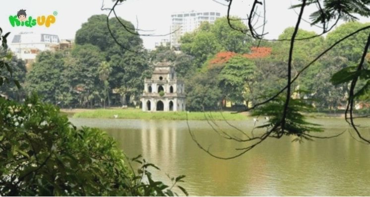 Bài văn mẫu lớp 2 tả cảnh hồ Gươm