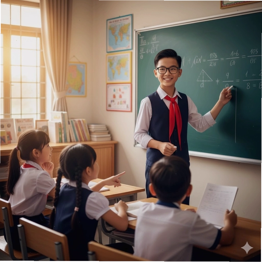 Bài văn tả bạn thân lớp 5, nhấn mạnh sự hồn nhiên, tinh nghịch