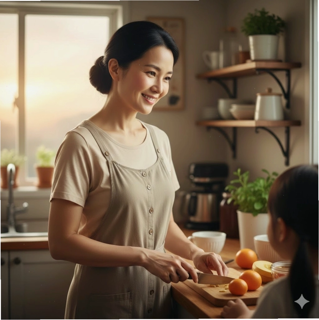 Bài văn tả mẹ lớp 5, tập trung vào đôi bàn tay và nụ cười