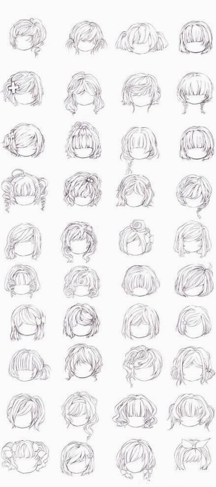 Bí quyết vẽ tóc chibi dễ thương: Hướng dẫn chi tiết từng bước