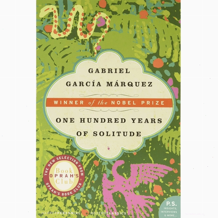 Bìa cuốn sách kinh điển One Hundred Years of Solitude