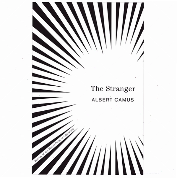 Bìa cuốn sách the stranger albert camus